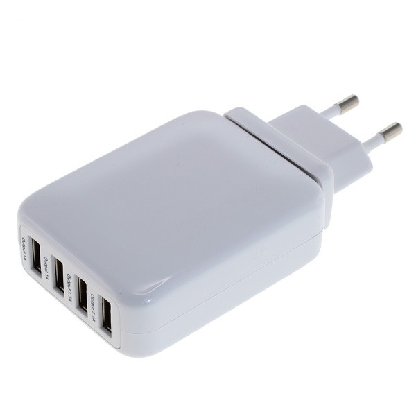 USB Quad Thuislader oplader voor iPad mini 3 64Gb