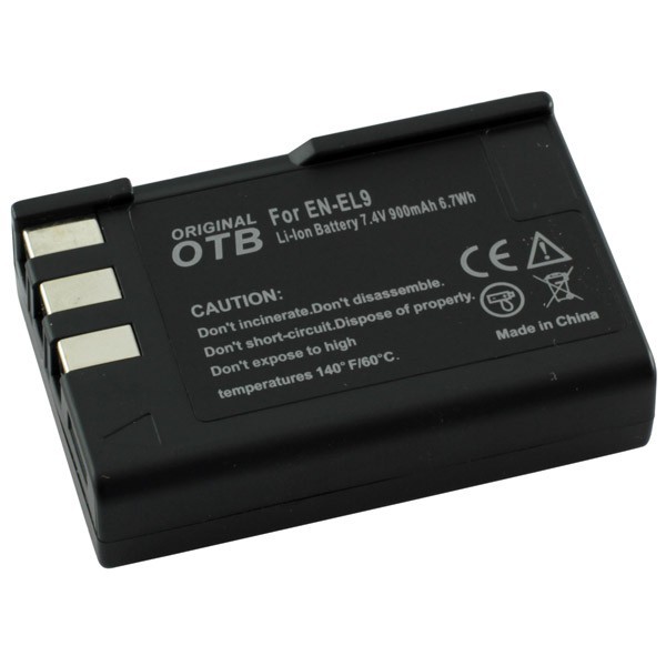 Batterij v. EN-EL9, EN-EL9a