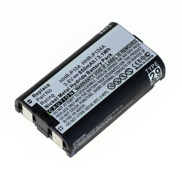 Batterij vr.  Panasonic KX-TG5451