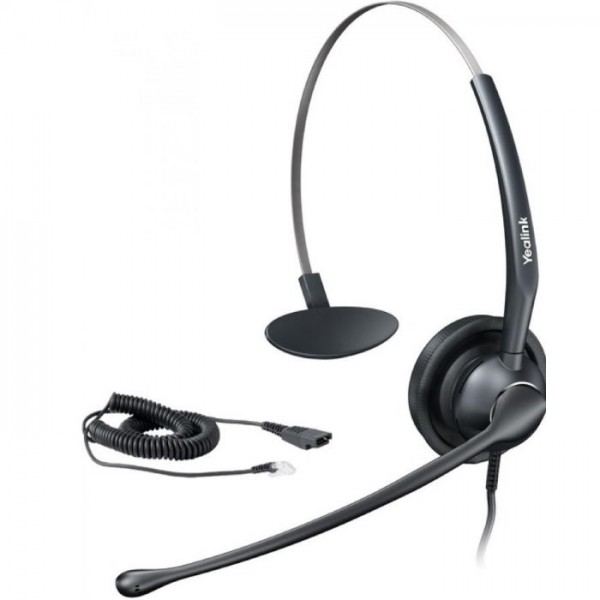 Yealink Headset YHS33, Monaurales Headset  NoiseCancelling